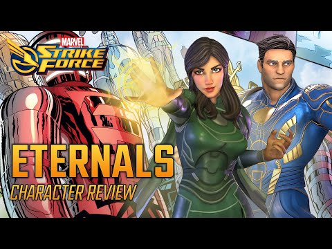 Sersi & Ikaris | Eternals Character Review - MARVEL Strike Force