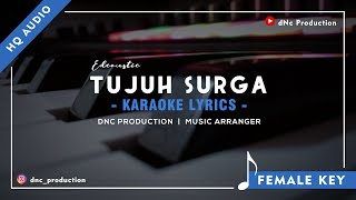 Download lagu Karaoke Lyrics - 7 Surga | Edcoustic feat Fika | Female Key mp3