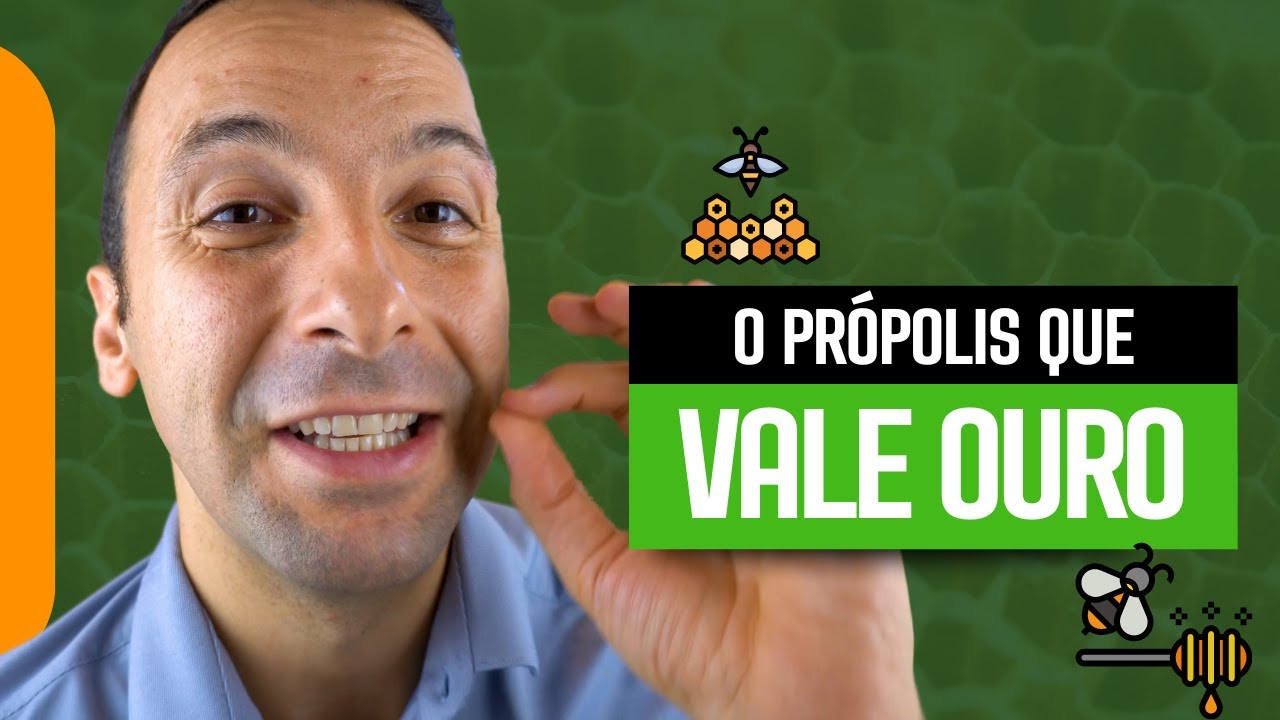 O PRÓPOLIS QUE VALE OURO PARA SUA SAÚDE E IMUNIDADE