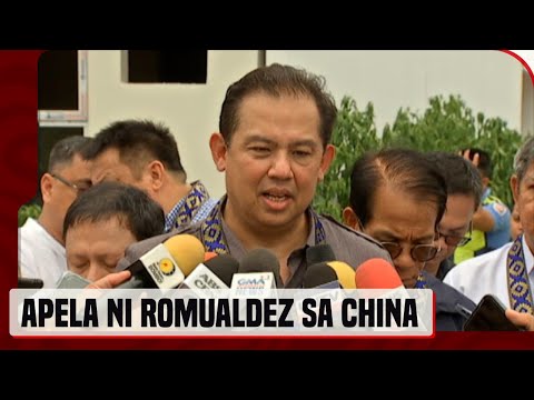 Speaker Romualdez sa China Sana tigilan na nila itong mga aggressive behavior