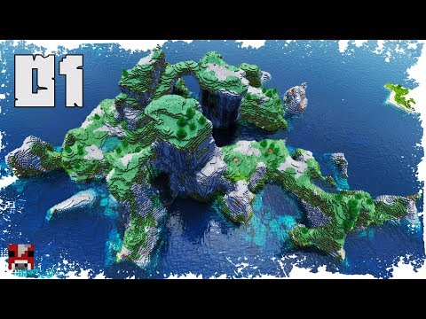 Minecraft Timelapse - EPIC Extreme Hills Biome Transformation! - (WORLD DOWNLOAD)
