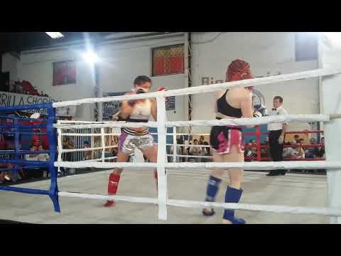 Nadia Rolon vs Xiomara Bugallo, Kickboxing semipro.