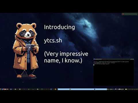 Video of ytcs in action