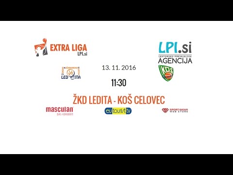 Extra liga LPI.si: ŽKD Ledita - Koš Celovec