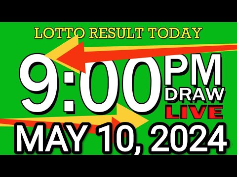 LIVE 9PM LOTTO RESULT TODAY MAY 10, 2024 #2D3DLotto #9pmlottoresultmay10,2024 #swer3result
