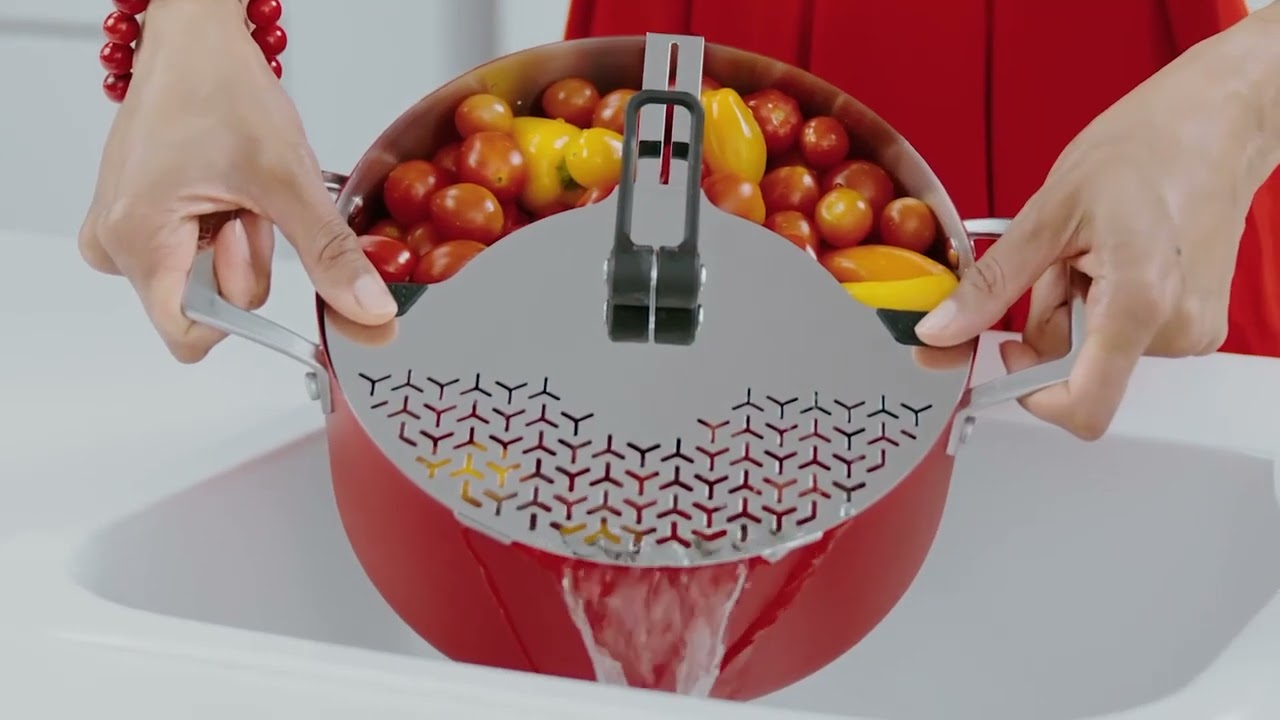 Verreaux Swiss Colander Clip-on SII Chrome