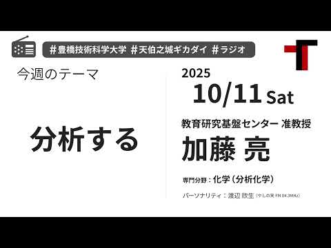【ラジオ】分析する【やしの実FM 天伯之城ギカダイ 2025/10/11】