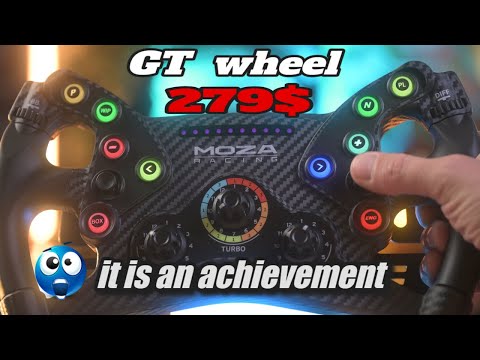 Moza KS GT wheel is huge achievement 👀💖
