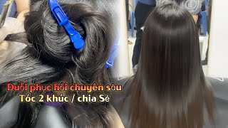 Share straightening hair for a few months #trungmaster #hair #zalo0987897605 #karatin straighteni...