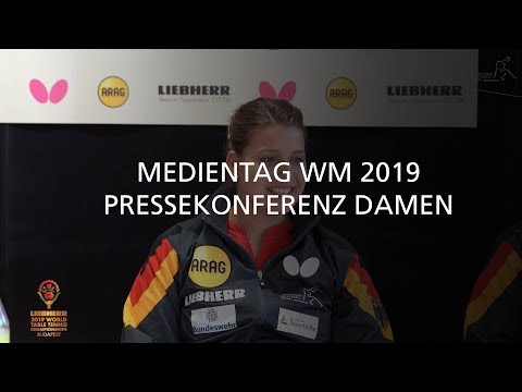 WM 2019 Medientag: Pressekonferenz Damen (volle Länge)
