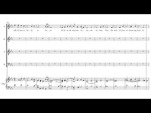Blessed be the God and Father (S.S. Wesley) - bass
