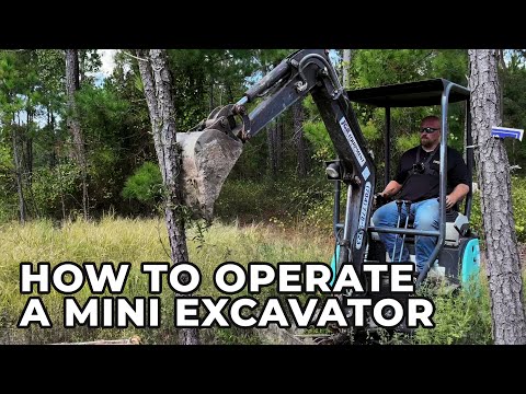 How to Operate a Mini Excavator