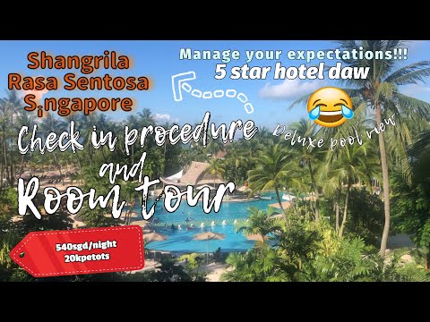 Shangri la Rasa Sentosa | Deluxe Pool View (Room 347) | 27th June 2021