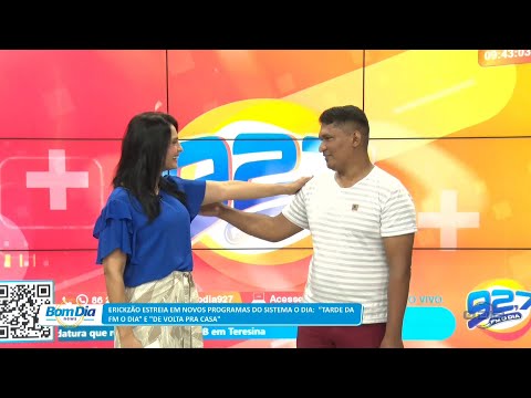 Erickzão estreia em novos programas do Sistema O Dia 07 03 2023