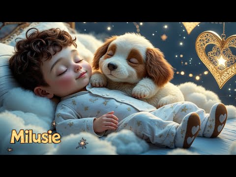 Usypiająca kołysanka "Mały piesek, strażnik nocy" 💤 - UŚPIJ DZIECKO W 13 MINUT