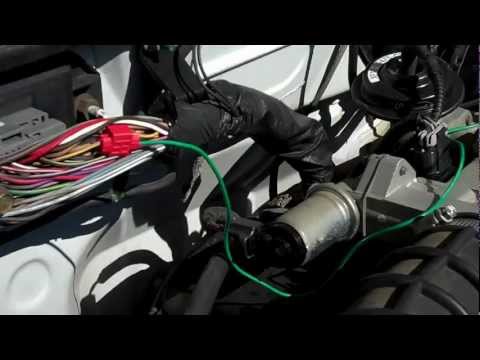 2000 Ford Ranger engine bay pcm