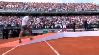Novak Djokovic and Rafael Nadal crying after Roland Garros Final 2014 1