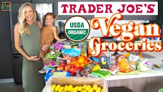 🌿 Trader Joe’s Organic Vegan Grocery Haul: Fueling Our Plant-Based Fam