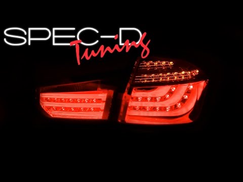 SPECDTUNING DEMO VIDEO: 2013-2015 BMW F30 3 SERIES LED TAIL LIGHTS