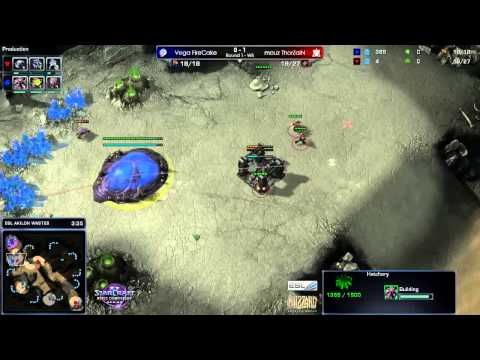 ThorZaIN vs FireCake   Game 2   WCS Starcraft 2
