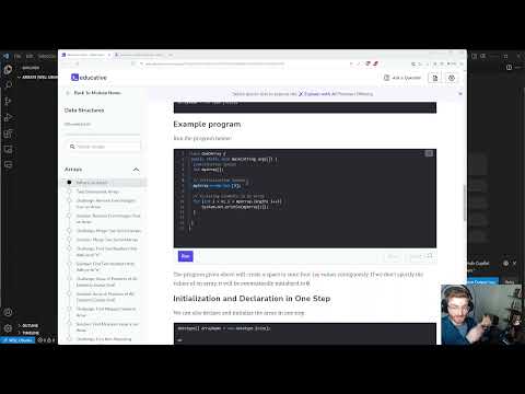 Learning Java Together | Data Structures & Algorithms | Practicing Array Fundamentals (Live Stream)