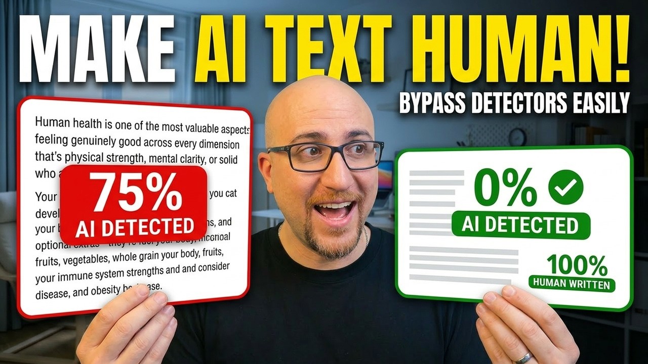 Make AI Text Sound Human | Bypass ChatGPT Detectors
