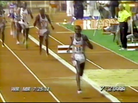 Daniel Komen - Men's 3000m - 1996 Herculis Grand Prix
