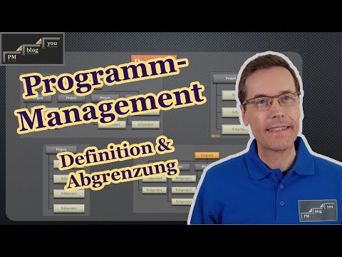 Programm-Management - Definition & Abgrenzung