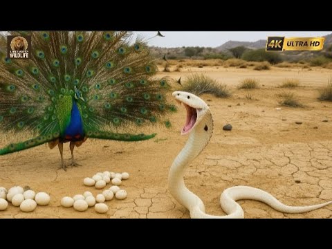 King Cobra vs Peacock | Nature’s Most Unexpected Battle.