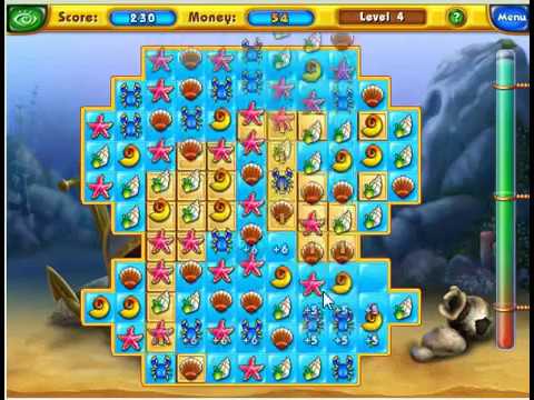Fishdom level 1 - 5 HOW TO PLAY