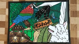 ドラマ「インハンド」イメージの切り絵してみた mqdefault - ドラマ「インハンド」イメージの切り絵してみた