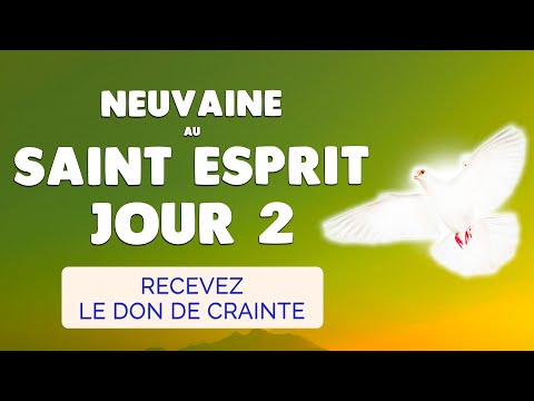 🙏 NEUVAINE au SAINT ESPRIT 2025 Jour 2 🔥 Recevez le DON de CRAINTE