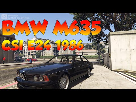 GTA 5 PC MODS -  BM M365 CSI E24 1986