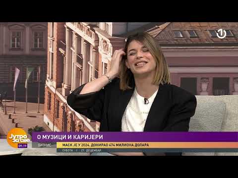 Jutro za sve: Maja Jevtić, pjevačica