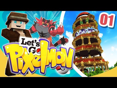 TANTE NOVITÀ: PALESTRA, SPACCHETTAMENTI E... - Minecraft Let's Go Pixelmon Ep. 1