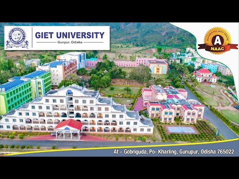 GIET University || Best Engineering University || Campus Tour