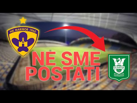 Maribor NE SME POSTATI kot Olimpija!