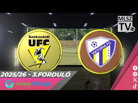 Szekszárdi WFC - Viktória FC | 2-2 | Simple Női Liga | 3. forduló | MLSZTV