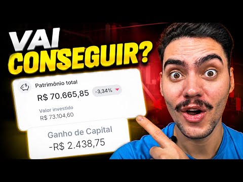 Finanças e investimentos: HE WANTS TO REACH R$ 100K IN 6 MONTHS... BUT HE'S DOING THIS!