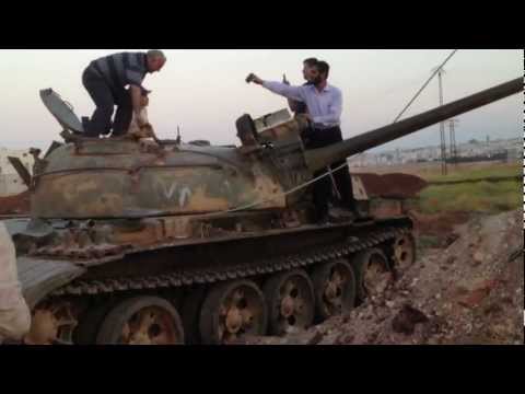 أعضاء المجلس الأعلى والمجلس الوطني ياسر نجار و مصطفى حاج حامد و داوود آل سليمان بعد الانتصارات في حلب