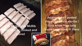 TIKTOK: MCDONALD’S EMPLOYEE SHOWS HOW MCRIBS ARE MADE IN VIRAL VIDEO – SOCIAL MEDIA IS HORRIFIED!