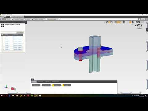 ANSYS Student: Bolt Pretension in ANSYS AIM