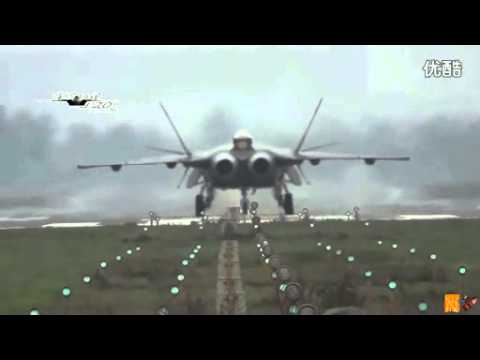 【HD】The Latest J-20 Flight Test 歼20最新试飞视频