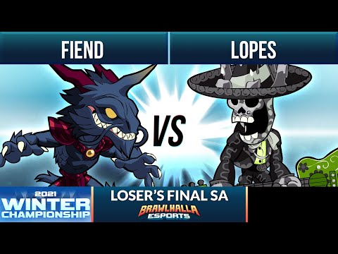 Fiend vs Lopes - Loser's Final - Winter Championship 2021 - SA 1v1