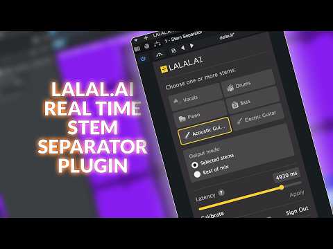 Free Download Stem Separator v2.1.0 VST3 x64 WiN