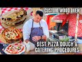 Neapolitan Pizza Dough Full Process⎮Wood oven and catering Vito Iacopelli