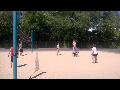 SFL Volleyball die Sandwölfe beim Training 27 5 2017