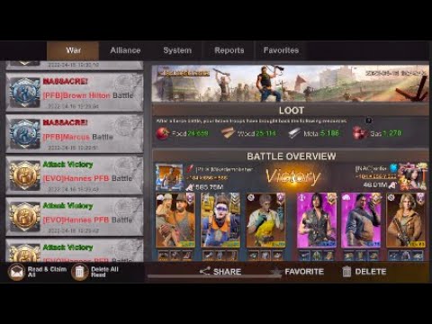 WAR STAGE SUMMARY | WE WON SvS