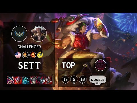 Sett Top vs Ornn - NA Challenger Patch 12.4