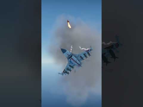 EMERGENCY EJECT! ⚠️ | Su-25 Pilot Abandons Jet Over Dam | #TMCshorts #Su25 #SeatEjection